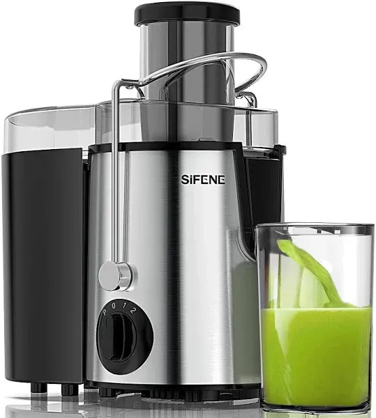 Sifene 400w Centrifugal Juicer Machine 3" Wide Chute