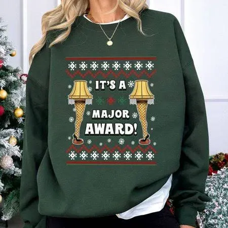 Christmas Story Leg Lamp Sweater