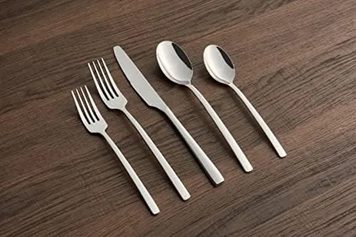 Cambridge Beacon Mirror 45-Piece Flatware Set