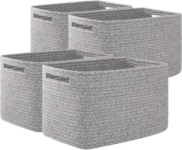 4 Pack Storage Baskets for Organizing