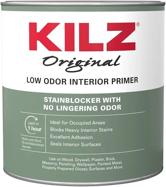 Kilz Original Low Odor Oil-Based Interior Primer Sealer Stainblocker