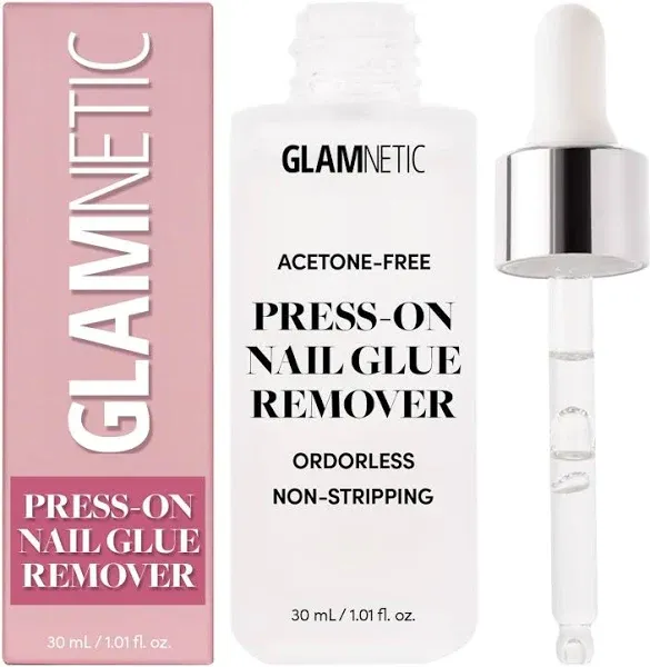 Glamnetic Press on Nail Remover | Odorless, No Acetone, Gentle Press-On Nail Rem