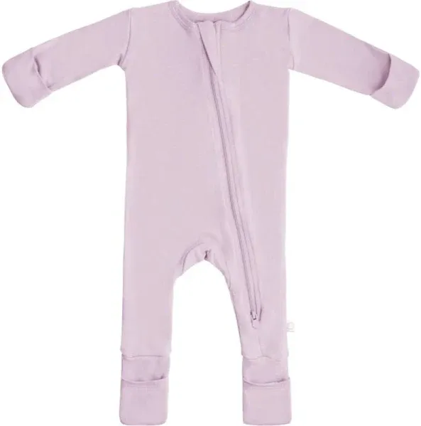 DREAMLAND BABY Bamboo Viscose Baby Pajamas (0-24 months). Ultra Soft Viscose Sleepers with 2-Way Zipper, Mitten & Foot Cuffs