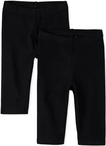 The Children's Place Baby Girls' Capri Leggings 2 Pack