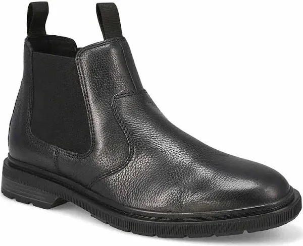 Clarks Men's Burchill Up Leather Chelsea Boots