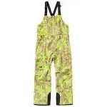 The North Face NF0A5ABT Men&#039;s Brown Prairie Paintbrush Print Freedom Bib SGN379