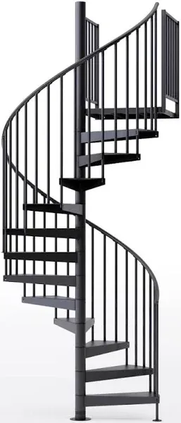 Mylen Stairs Condor Black Interior 60in Diameter Fits Height EP60B