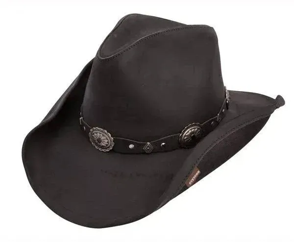 Stetson Roxbury Leather Western Hat