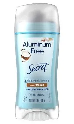 Secret Aluminum Free Deodorant for Women