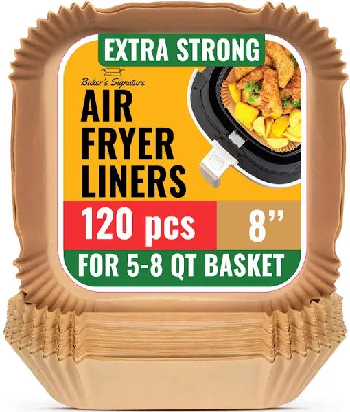 Baker's Signature Air Fryer Paper Liners