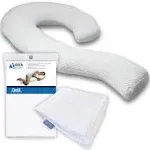 Contour Swan Body Pillow w/Pillowcase & Mesh Laundry Bag - As Seen On TV