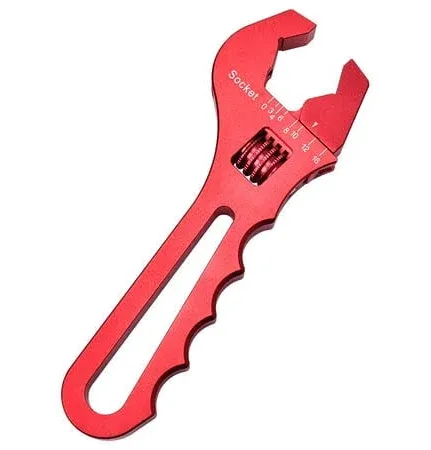 EVIL ENERGY AN Fitting Hose Wrench Adjustable 3an-16an Aluminum