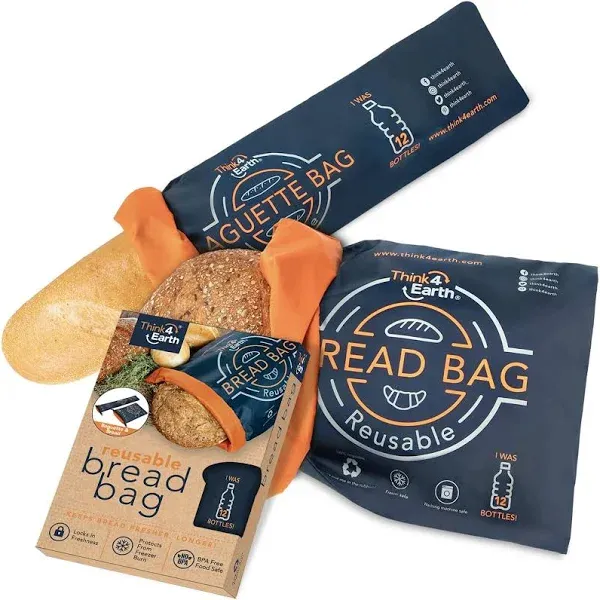 Think4Earth Mixed Set Bread/Baguette Bag