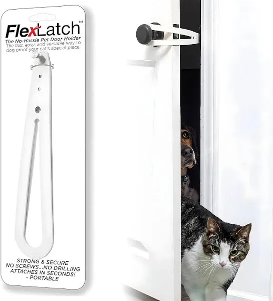 FlexLatch Cat Door Holder Latch