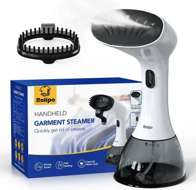 Steamer for Clothes 1350W, Clothes Steamer for Home, Office, Travel, Upgraded...