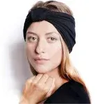 Blom Patent Pending Headband for Sports or Fashion Yoga or Travel Comfortable, Black