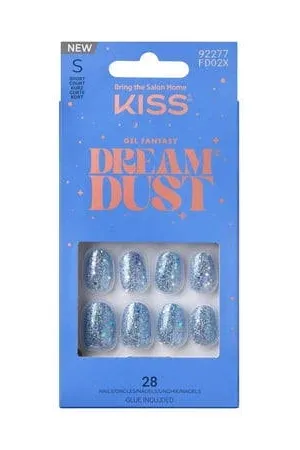 KISS Gel Fantasy Dreamdust False Nails, Diamonds 4 Me