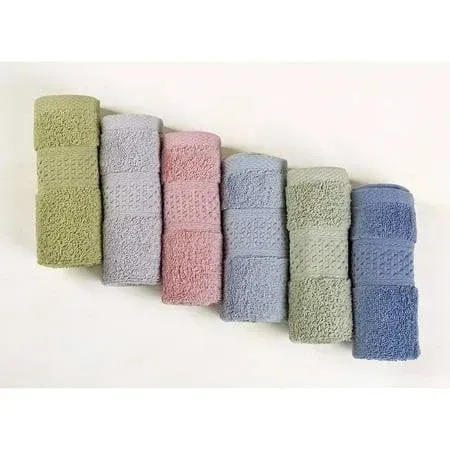 Cleanbear Pure Cotton Wash Cloths Face Towels