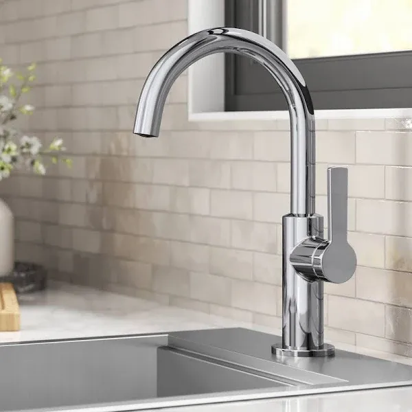 KRAUS Oletto Single Handle Kitchen Bar Faucet