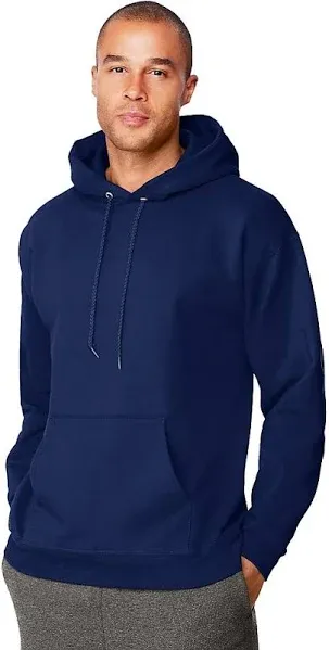 Hanes Men's Ultimate Sweatshirt, Heavyweight Fleece Hoodie, Cotton Sweatshirt for Men