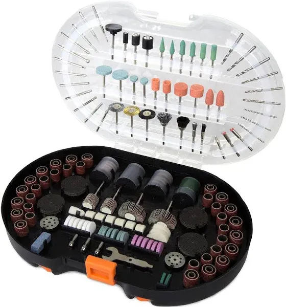 WEN 327-Piece Rotary Tool Accessory Kit with Carrying Case