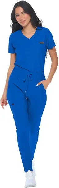 Monarch Uniforms Women's Stretchy Jogger Scrub Set