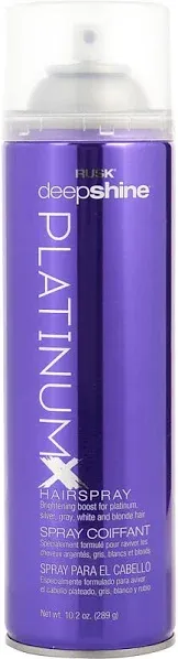 Rusk Deepshine PlatinumX Hairspray