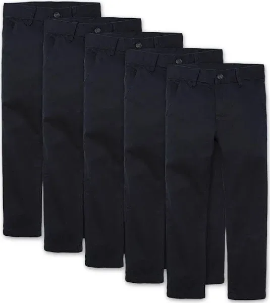 The Children's Place Boys' Stretch Skinny Chino Pants (5-Pack)