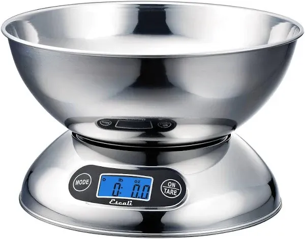 Rondo Contemporary Kitchen Bowl Scale 2-Quart, Dishwasher Safe Bowl, Measures Li