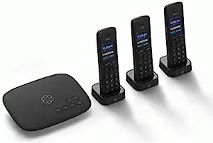 Ooma Telo VoIP Free Internet Home Phone Service with 3 HD3 Handsets. Affordable