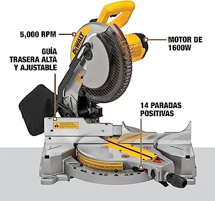 15 Amp Corded 10 in. Compound Single Bevel Miter Saw