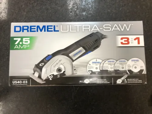 Dremel US40-03 Ultra-Saw 7.5 Amp Corded Compact Saw Tool Kit *NEW*