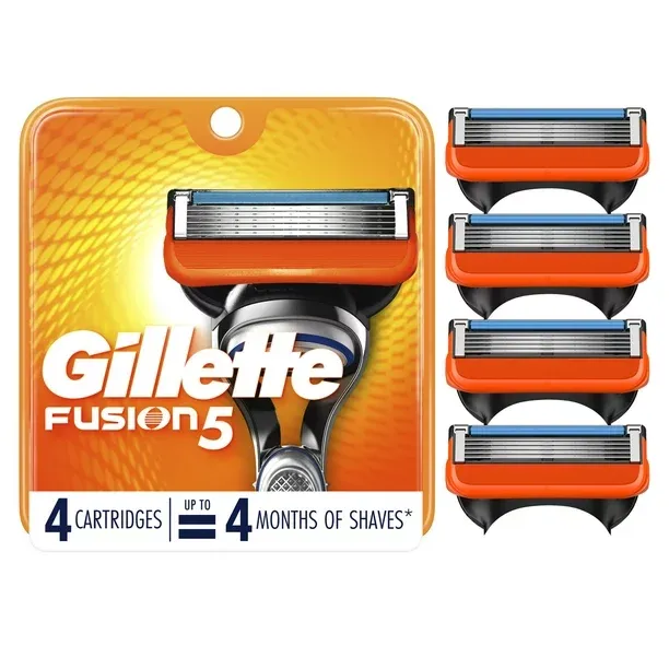 Gillette Fusion5 Razor Refills for Men, 8 Razor Blade Refills