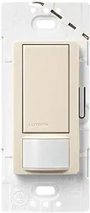 Lutron Maestro Motion Sensor Switch | 2 Amp, Single Pole | MS-OPS2-IV | Ivory