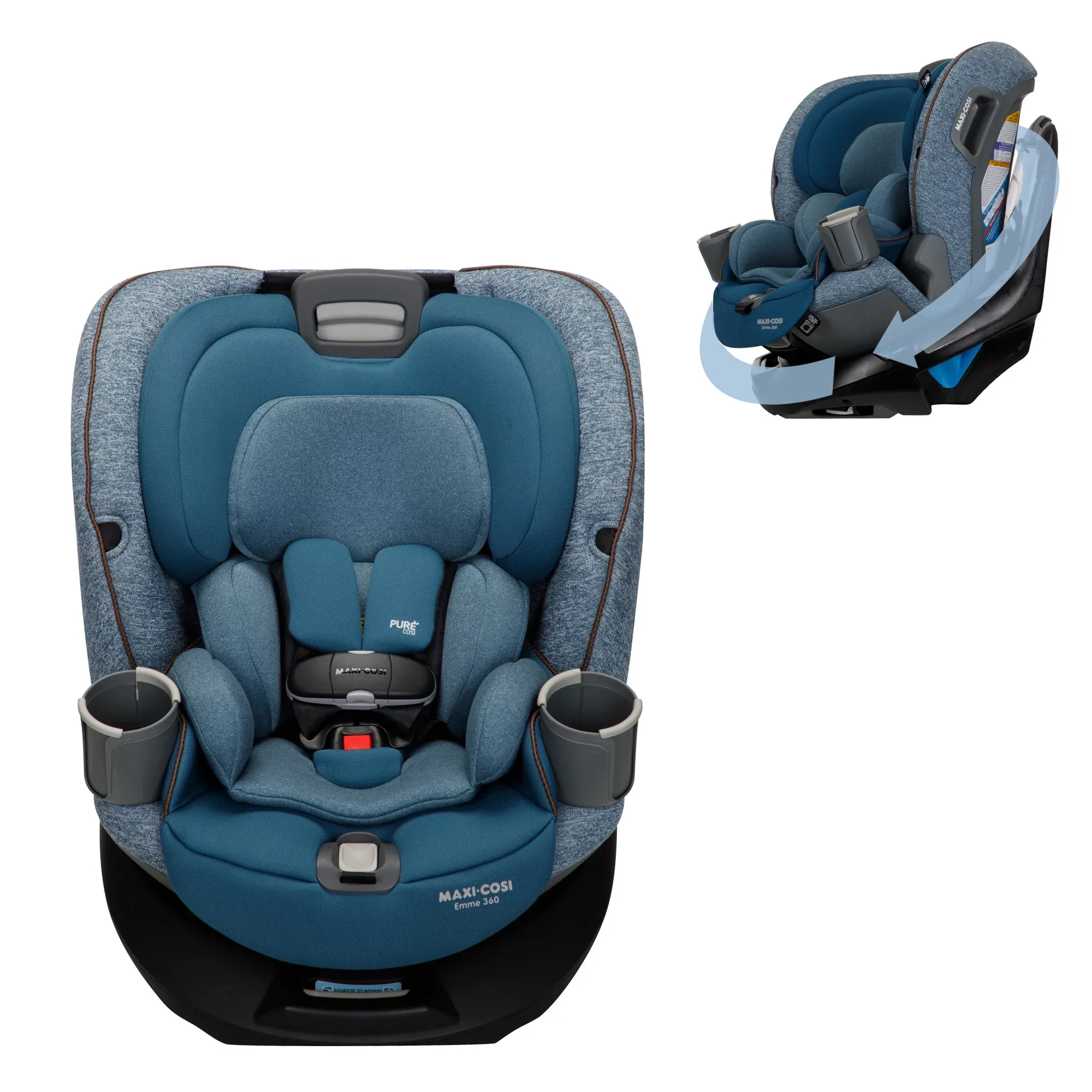 Maxi Cosi Emme 360 Rotating All-in-One Convertible Car Seat Pacific Wonder