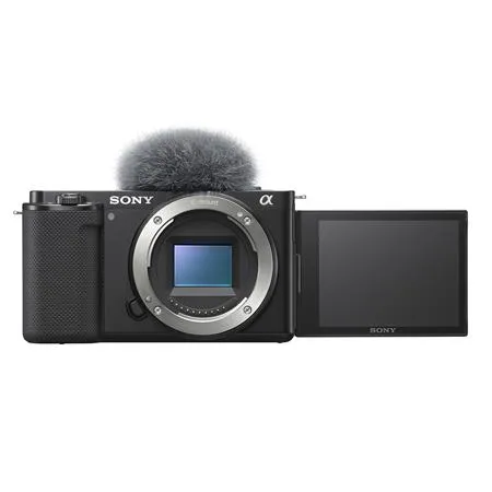 Sony Alpha ZV-E10 - APS-C Interchangeable Lens Mirrorless Vlog Camera - Black