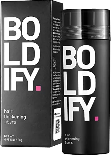 BOLDIFY Hair Fibers for Thinning Hair (NEW LIGHT BLONDE) Undetectable & Natural - 28g Bottle - Hair Powder - Completely Conceals Hair Loss in 15 Sec - Hair Thickener & Topper for Fine Hair for Women & Men﻿﻿BOLDIFY Hair Fibers for Thinning Hair (NEW LIGHT