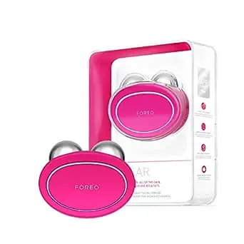 FOREO BEAR Appareil facial à micro-courants | Outil de sculpture du visage | Lifting instantané | Ferme et contour | Levage du menton | Non invasif | Augmente l'absorption des produits de soins de la