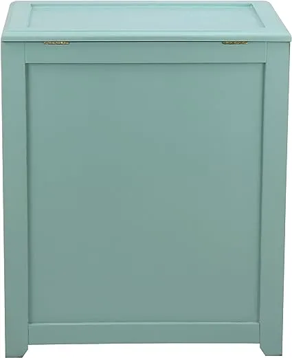 Oceanstar Storage Laundry Hamper, Turquoise