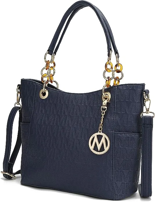 MKF Collection Rylee Tote Bag by Mia K - Navy