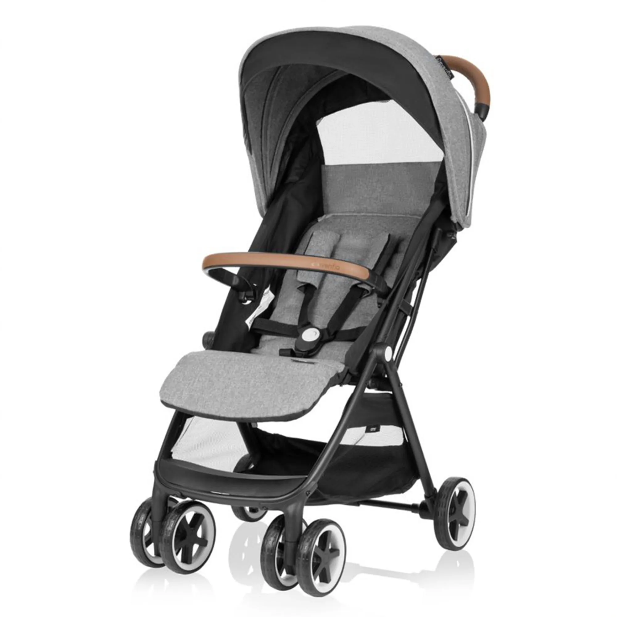 Evenflo Gold Otto Self-Folding Lightweight Travel Stroller - Moonstone Gray