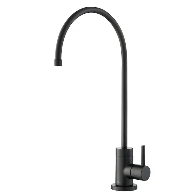 Kraus Purita 100 Percent Kitchen Water Filter Faucet Matte Black