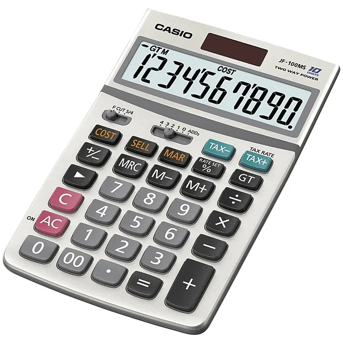 Casio JF100TM Solar Plus Tax/Cost/Sell/Margin Calculator