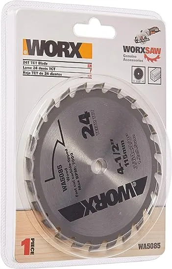 WORX WA5085 4-1/2&#034; WORXSAW Circular Saw Replacement Blade - Buy 1, Get 1 Free!