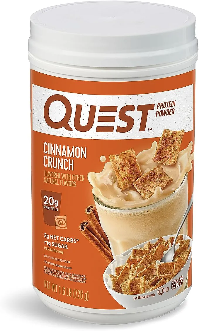 Quest Nutrition, Protein Powder, Vanilla Milkshake, 3 lb (1.36 kg)