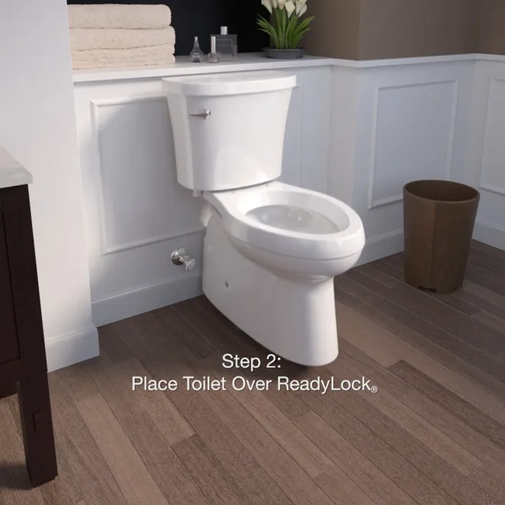 Gleam 2-Piece Chair Height Elongated Skirted 1.28 GPF Single Flush Toilet in White with Slow Close Seat