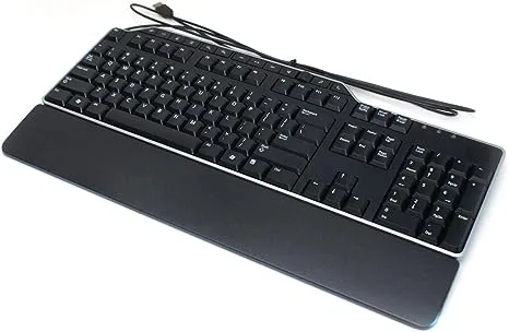 Genuine 1RW52 KB522 X20M8 7VHY1 Dell Business Multimedia USB Wired 104-Key 14-Hot Keys 2 USB Hub Keyboard Compatible Part Numbers: 1RW52, KB522, X20M8, 7VHY1