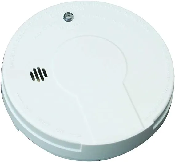 Kidde Smoke Detector, 9-Volt Battery Operated, Photoelectric Smoke Alarm, Battery Included 