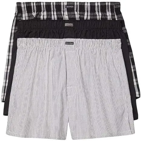 Calvin Klein Men's Cotton Classics 3-Pack Boxer