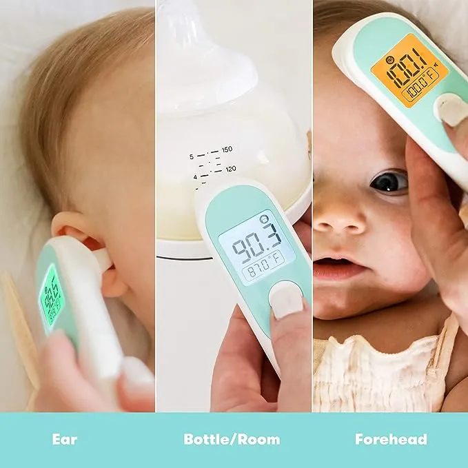 FridaBaby 3-in-1 Ear, Forehead, Touchless Infrared Thermometer